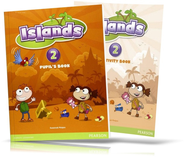 Islands 2, Pupil's book + Activity Books + Pincode / Навчитель + зошит англійської мови