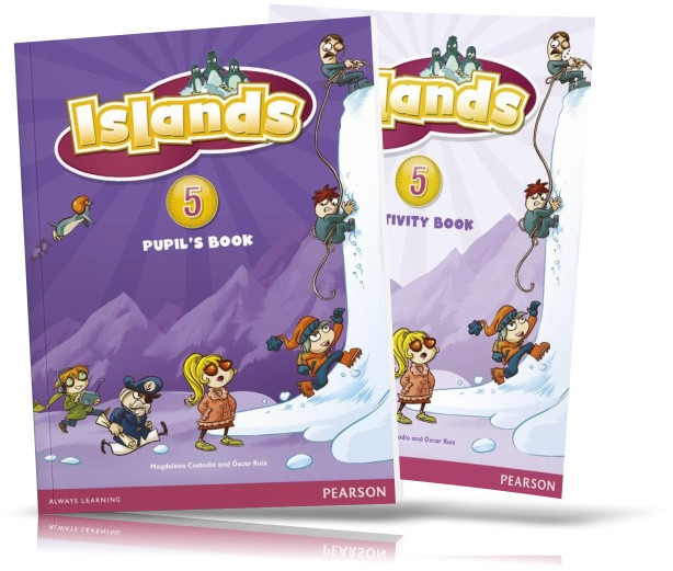 Islands 5, Pupil's book + Activity Books + Pincode / Підручник + Зошит англійської мови