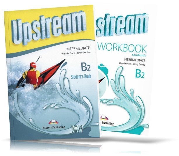 Upstream B2 Intermediate, student's book + Workbook / Підручник + Зошит англійської мови