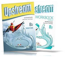 Upstream B2 Intermediate, Student's book + Workbook / Навчитель + зошит англійської мови