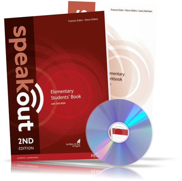 Speakout Elementary, student's book + Workbook + DVD / Підручник + Зошит англійської мови