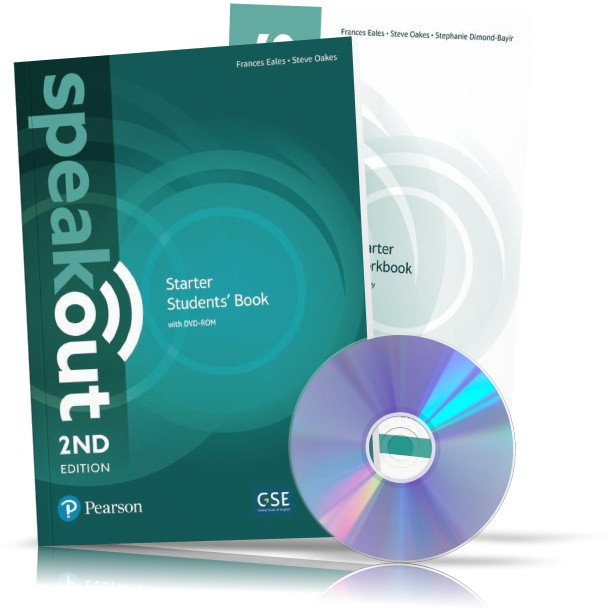 Speakout Starter, Student's book + Workbook + DVD / Навчитель + Зошит англійської мови