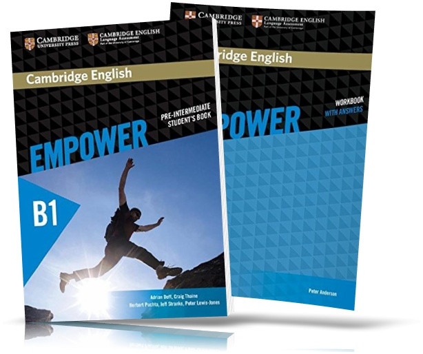 Empower B1, student's + Workbook / Підручник + Зошит (комплект) англійської мови