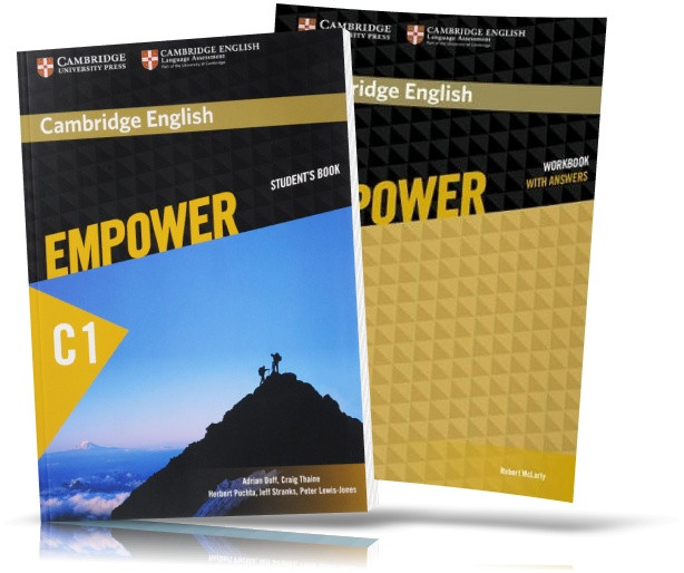 Empower C1, student's + Workbook / Підручник + Зошит (комплект) англійської мови