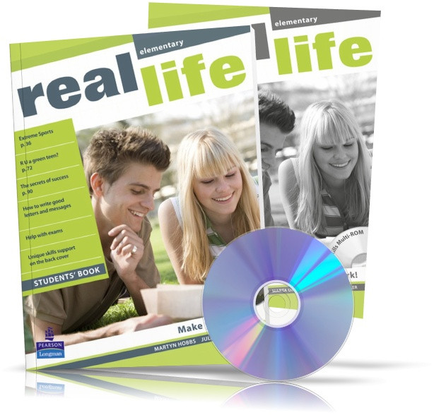 Real Life Elementary, Student's book + Workbook / Навчитель + зошит англійської мови