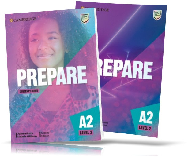 Prepare 2, student's + Workbook / Підручник + Зошит (комплект) англійської мови