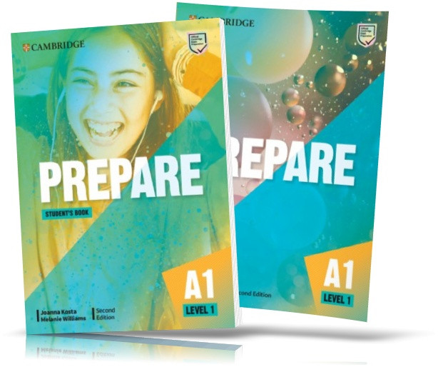 Prepare 1, student's + Workbook / Підручник + Зошит (комплект) англійської мови