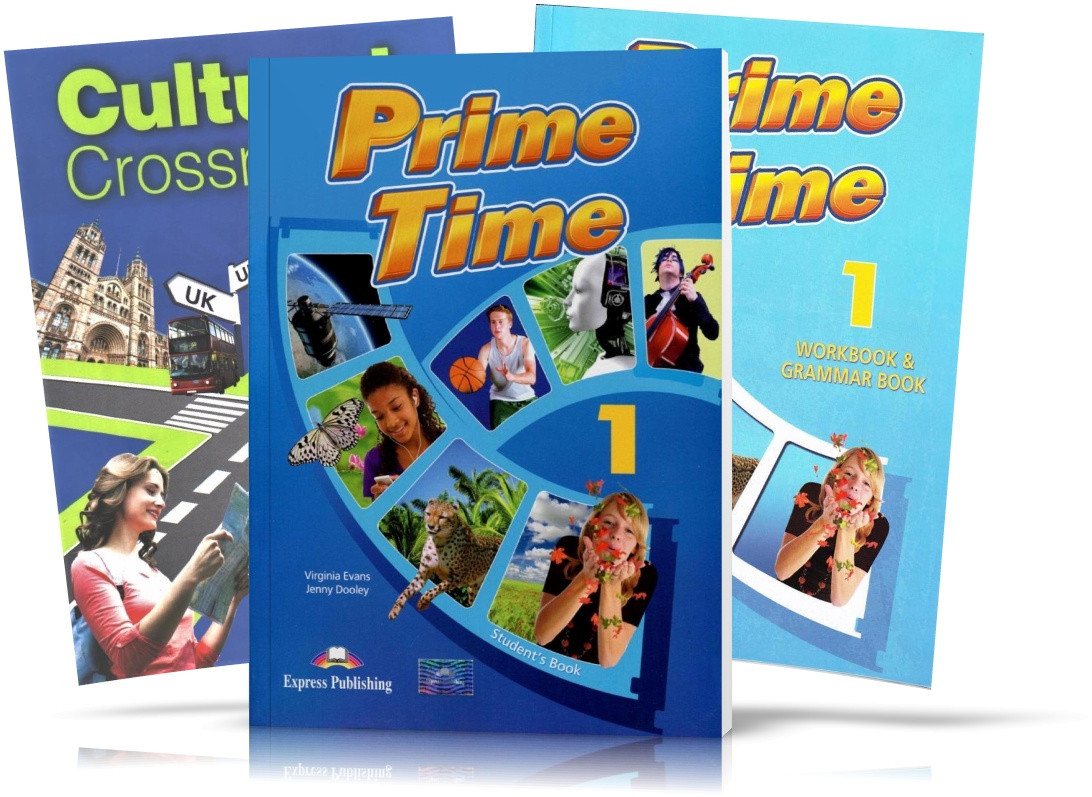 Prime Time 1, Student's book + Workbook + CULTURAL CROSSROADS UKRAINE