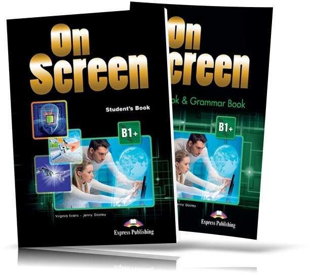 On Screen B1 +, Student's book + Workbook / Навчитель + Зошит англійської мови