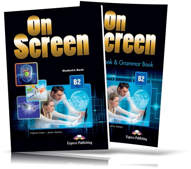 On Screen B2, student's book + Workbook / Підручник + Зошит англійської мови