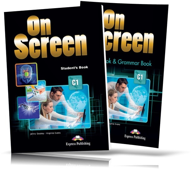 On Screen C1, student's book + Workbook / Підручник + Зошит англійської мови