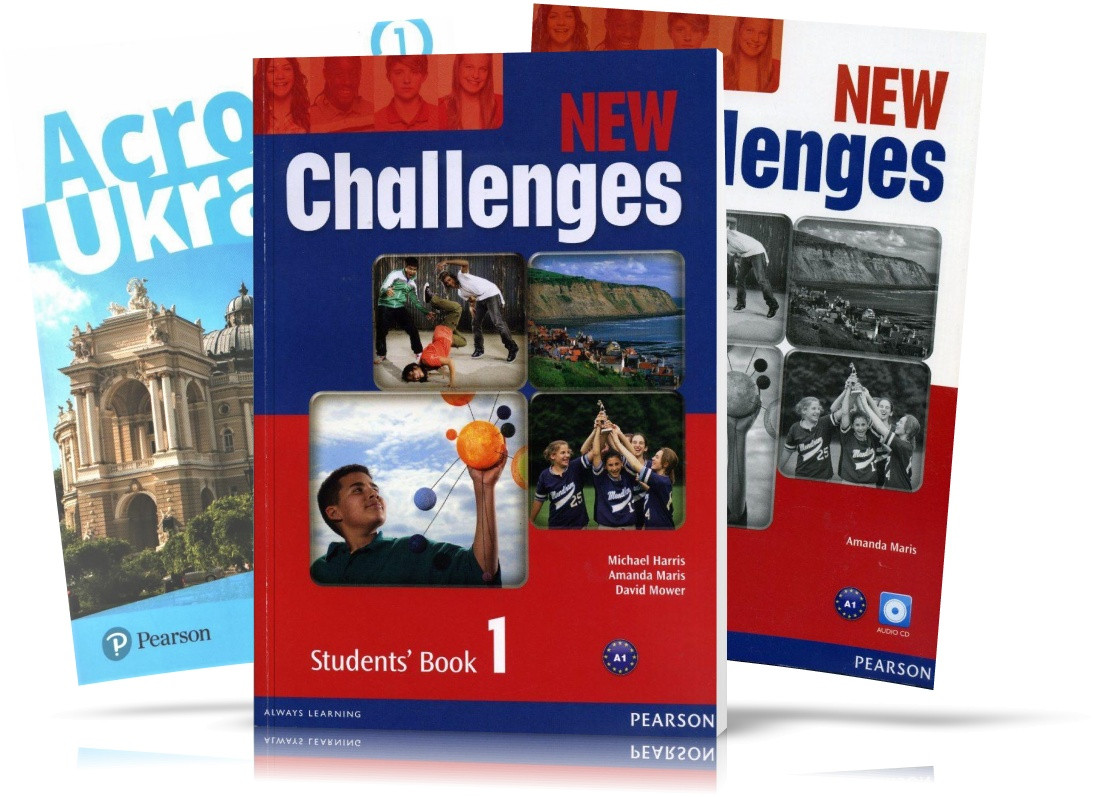 New Challenges 1, student's book + Workbook + ACROSS UKRAINE