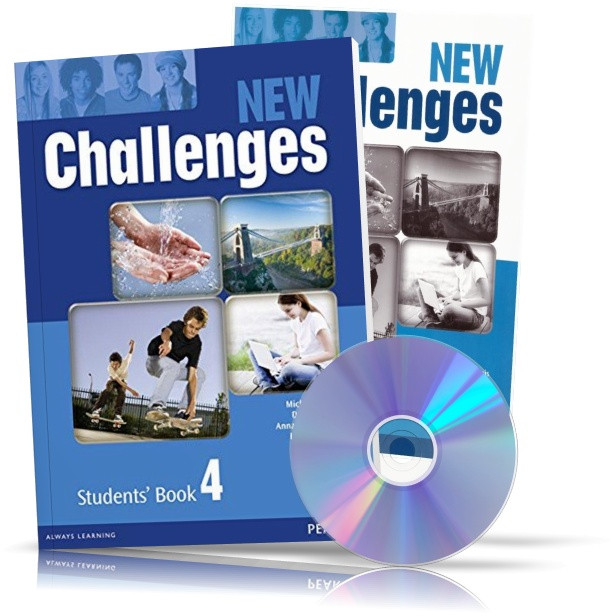 New Challenges 4, student's book + Workbook / Підручник + Зошит англійської мови