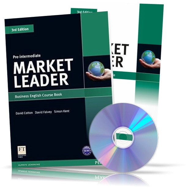 Market Leader Pre~Intermediate, CourseBook + Practice File + CD / Підручник + Зошит англійської мови