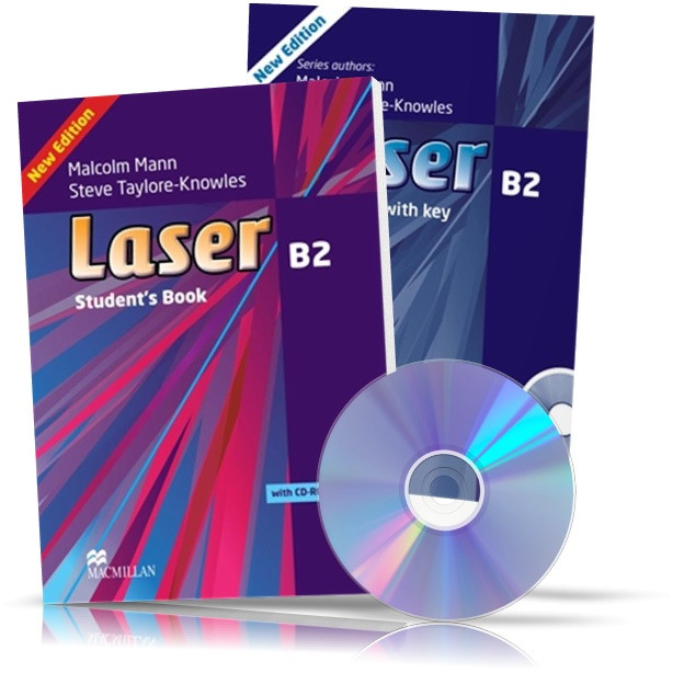 Laser B2, student's book + Workbook + CD / Підручник + Зошит англійської мови