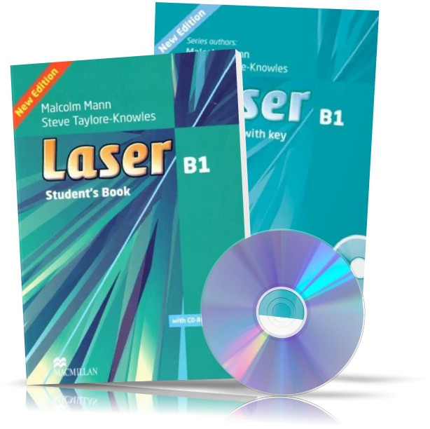 Laser B1, student's book + Workbook + CD / Підручник + Зошит англійської мови