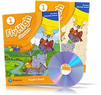 Fly High 1 New Ukrainian School, Pupil's book + Activity Book / Учебник + Тетрадь английского языка (без диск