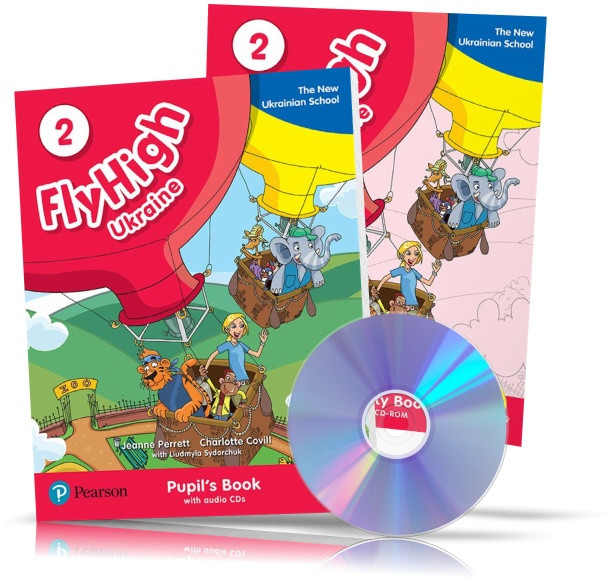 Fly High 2 UKRAINE Edition, Pupil'S Book + Activity Book + Audio.
