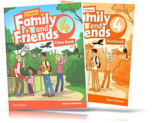 Family and Friends 2th edition 4, Class book + Workbook | підручник + зошит (комплект) англійської мови