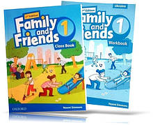 Family and Friends 2th edition 1, Class book + Workbook | підручник + зошит (комплект) англійської мови