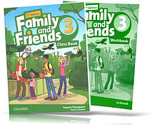 Family and Friends 2th edition 3, Class book + Workbook | підручник + зошит (комплект) англійської мови