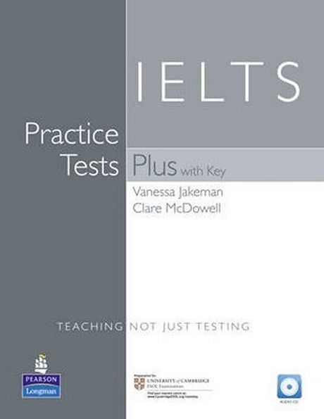 IELTS 1, Practice Tests Plus+Key+CD / Тести англійської мови