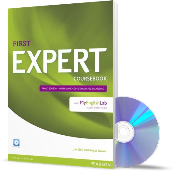FCE Expert 3rd Ed (2015) Coursebook + CD with MyEnglishLab / Підручник англійської мови
