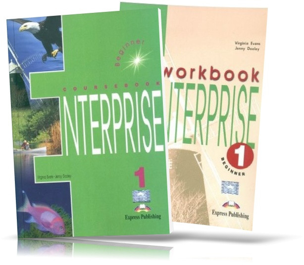 Enterprise 1 Beginner, Coursebook + Workbook / Підручник + Зошит англійської мови