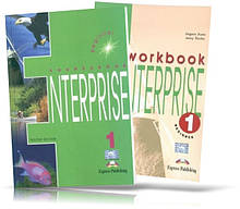 Enterprise 1 Beginner, Coursebook + Workbook / Підручник + Зошит англійської мови
