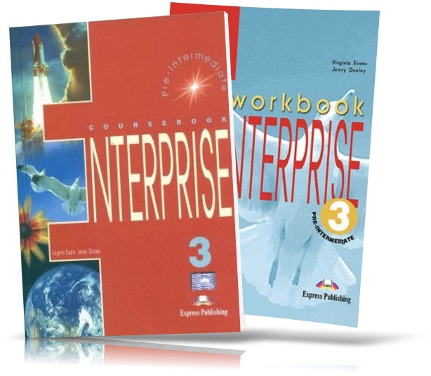 Enterprise 3 Pre~Intermediate, Coursebook + Workbook / Підручник + Зошит англійської мови
