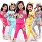 Дитячий спортивний костюм на дівчинку "Троянди" 130, фото 5