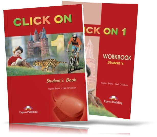 Click On 1, Student's book + Workbook / Навчитель + Зошит (комплект) англійської мови