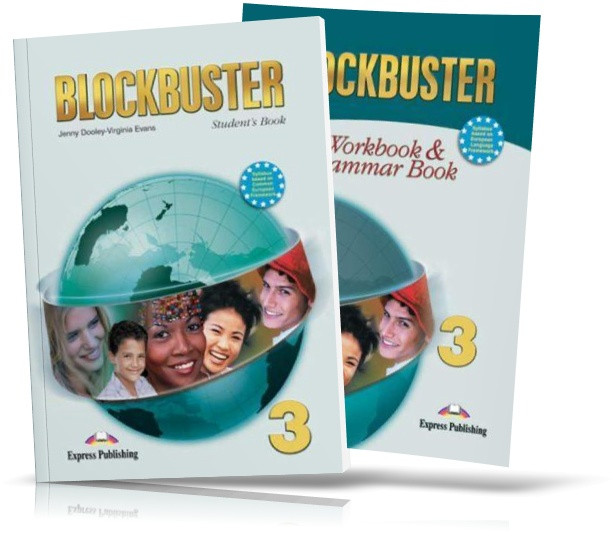 Blockbuster 3, student's book + Workbook / Підручник + Зошит (комплект) англійської мови
