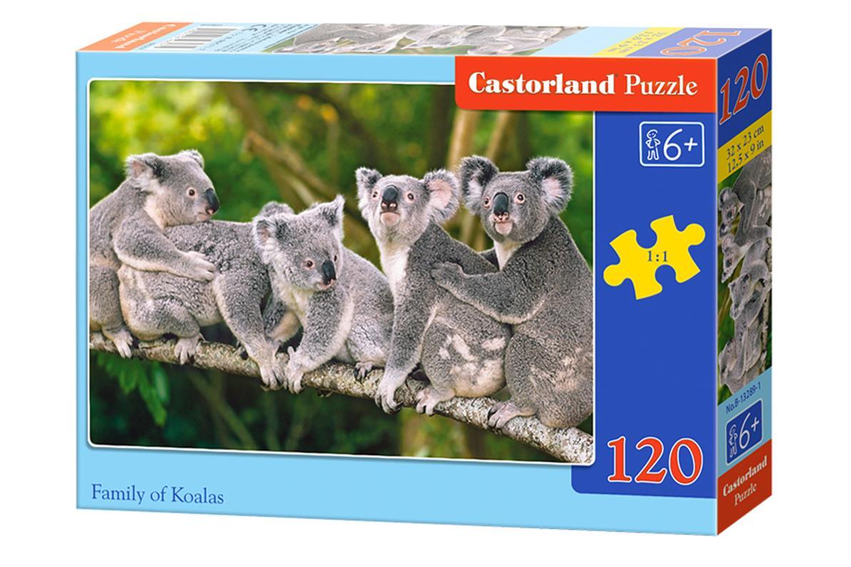 Пазли 120 елементів "Коали", В~13289 | Castorland