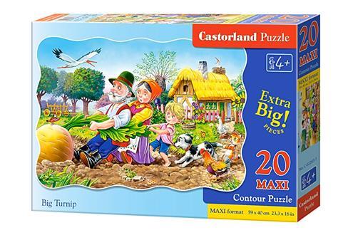 Пазли 20 MAXI елементів "Велика Ріпка", C~02283 | Castorland
