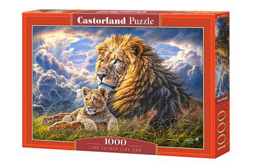 Пазли 1000 елементів "Батько і син ~ одне ціле", C~104277 | Castorland
