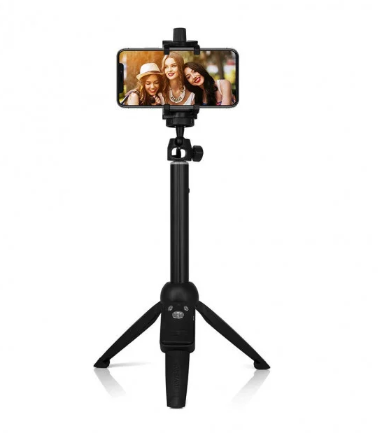 Штатив монопод тринога для смартфона Yunteng YT-9928 + пульт (2 в 1)