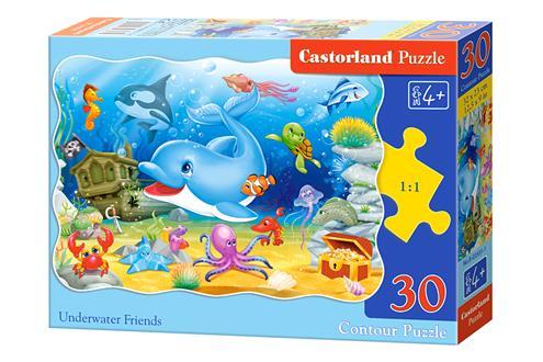 Пазли 30 елементів "Підводні друзі", B~03501 | Castorland