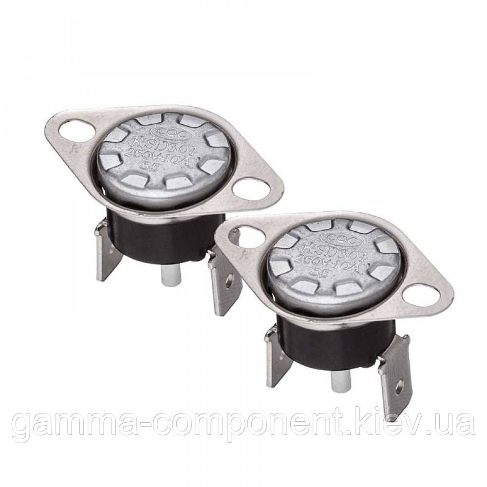 Термостат KSD301-240, 250V, 10A, (240°C) R- тип