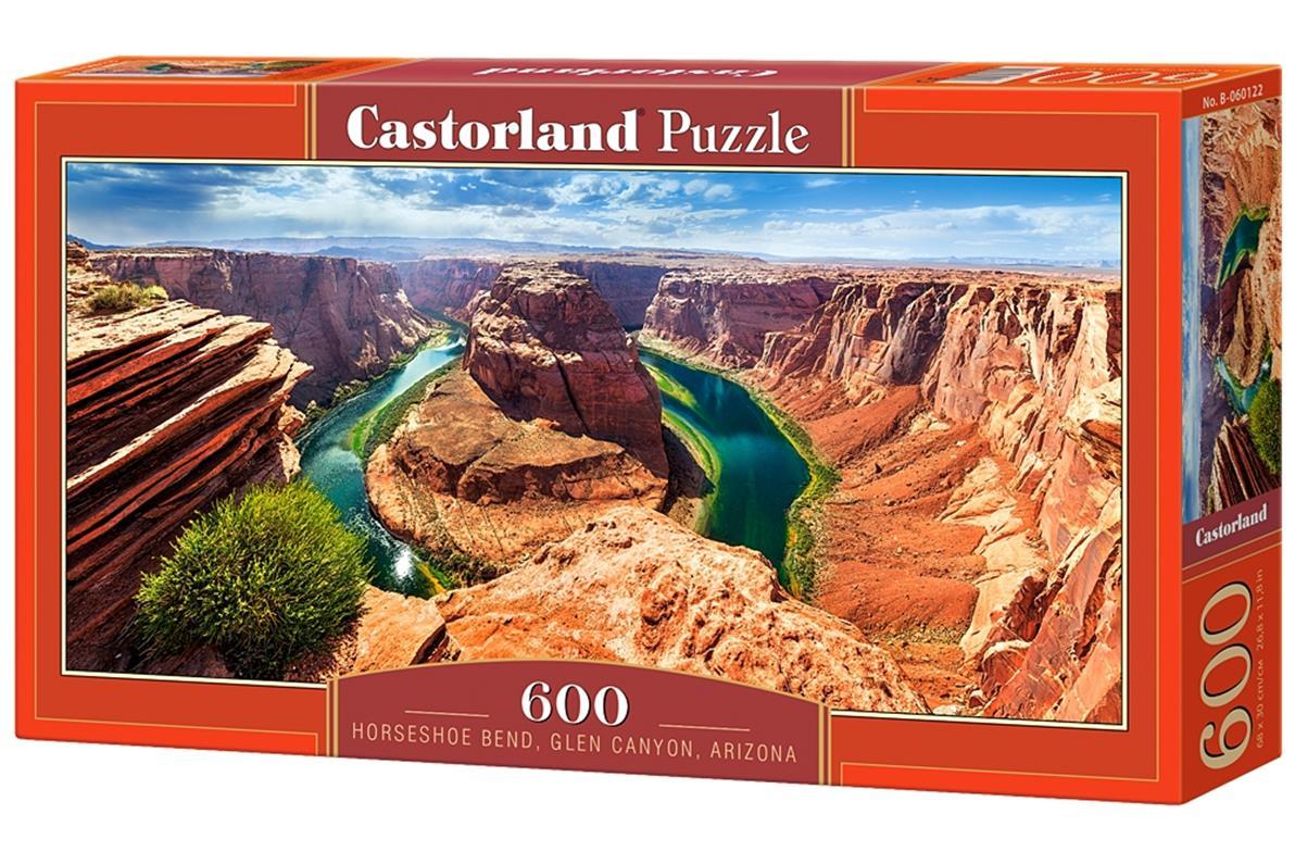 Пазли 600 елементів "Гірський каньйон, Арізона, США", B~060122 | Castorland