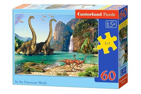 Пазли 60 елементів "світ динозаврів", B~06922 | Castorland