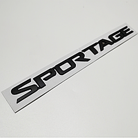 Емблема напис багажника Kia Sportage чорний