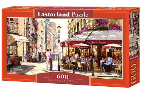 Пазли 600 елементів "Закохані в Парижі", B~060085 | Castorland