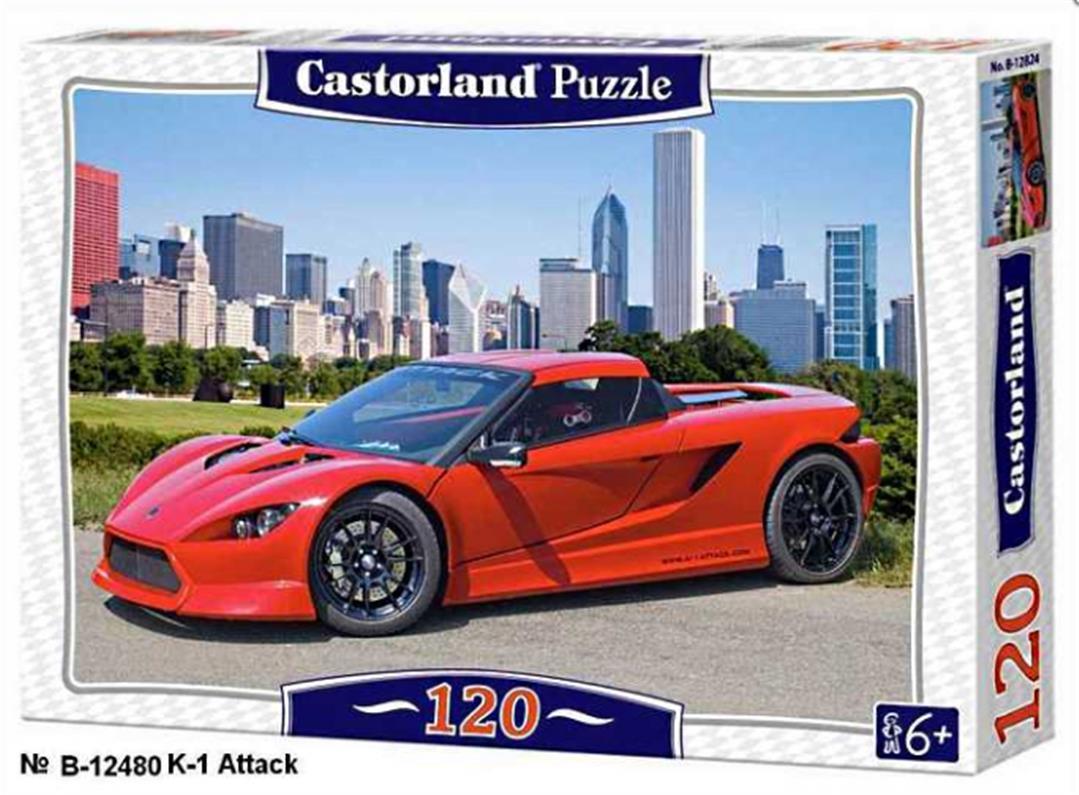 Пазли 120 елементів "Гоночний автомобіль", В~12480 | Castorland