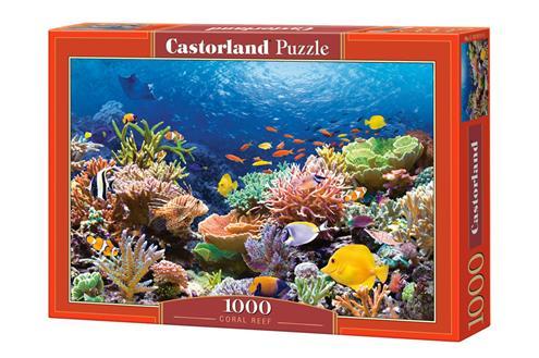 Пазли 1000 елементів "Риби коралових рифів", C~101511 | Castorland