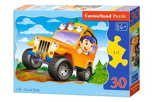Пазли 30 елементів "Позашляхової їзди", B~03631 | Castorland
