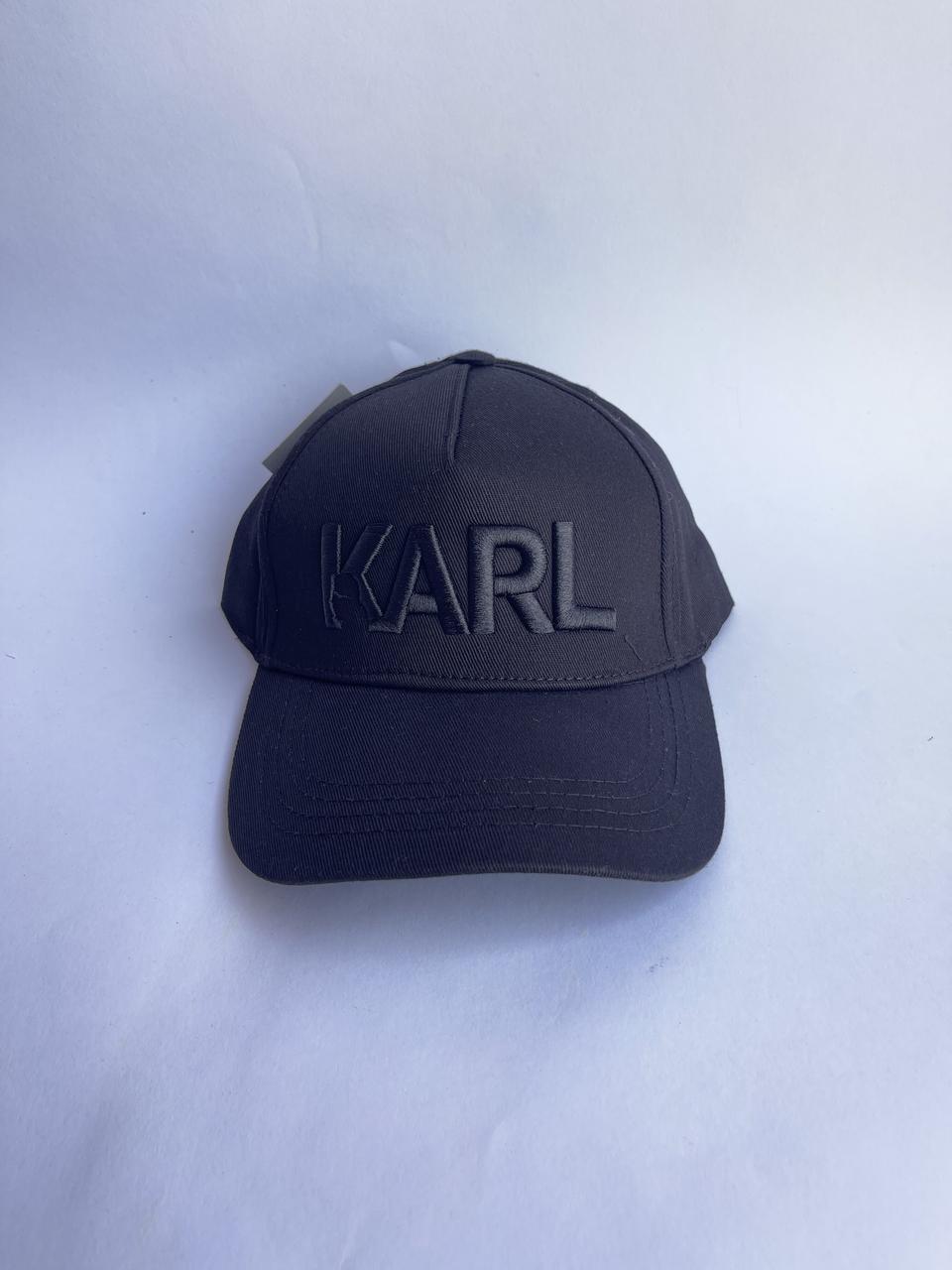 Стильна бейсболка. Стильна кепка Karl Lagerfeld. Сіра кепка. Тракер