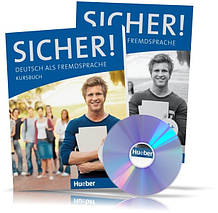 Sicher B1 +, Kursbuch + Arbeitsbuch + CD / Навчитель + зошит (комплект із диском) німецької мови