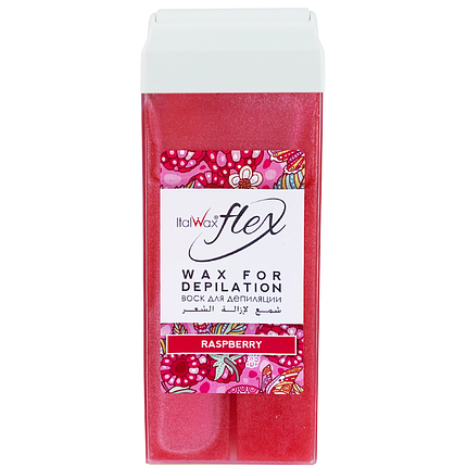 Віск у касеті Ital Wax Flex Raspberry, 100 мл малина, фото 1