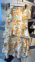 Спідниця жіноча квіткова модна повсякденна весна-літо, фото 2